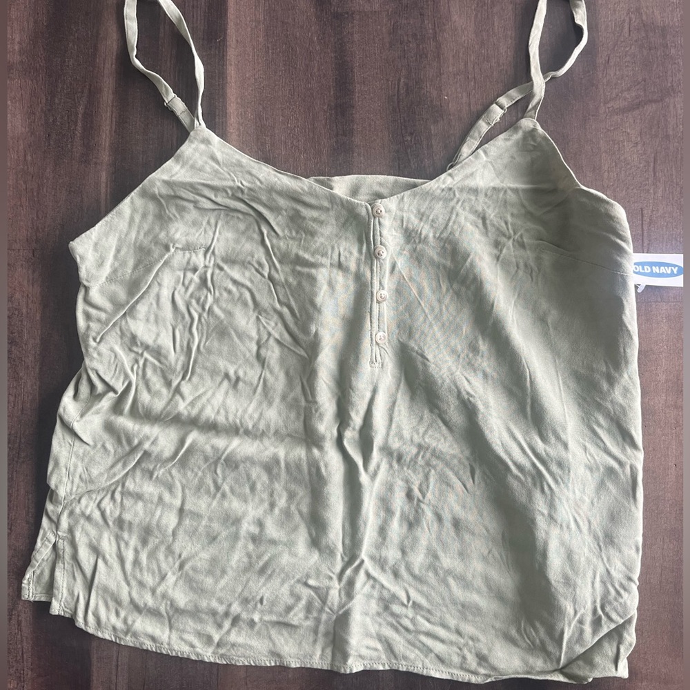 Old Navy light green tank top